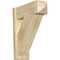 Ekena Millwork Traditional Rough Sawn Arts and Crafts Outlooker, Douglas Fir, 8"W x 22"D x 26"H OUT08X22X26TRA03RDF - alternate 1